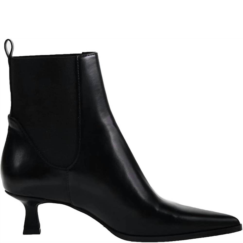 Chinese Laundry Sleek Black Ankle Boots